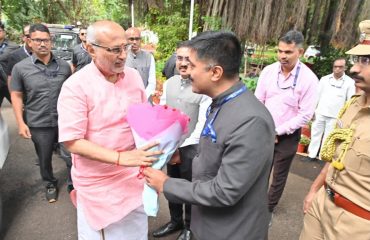 14.08.2025: Governor C.P. Radhakrishnan arrives in Pune
