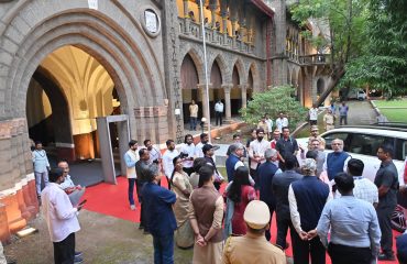 14.08.2025: Governor visits the Deccan College Post Graduate and Research Institute (Deemed to be University) Pune