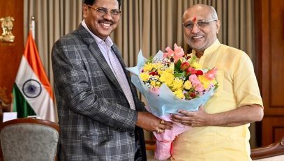 Chief Justice of India Justice Bhushan Gavai meets Governor