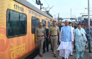 Governor of Gujarat Acharya Devvrat leaves for Mumbai from Ahmedabad for taking the additional charge of the Governor of Maharashtra