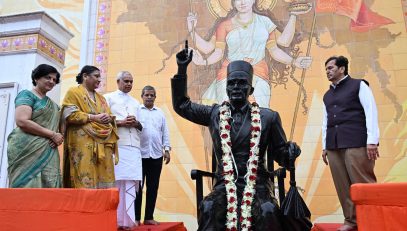 15.09.2025 : Governor visits Swatantryaveer Savarkar National Memorial