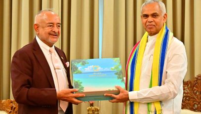 Lt. Governor of Andaman & Nicobar Islands meets Governor