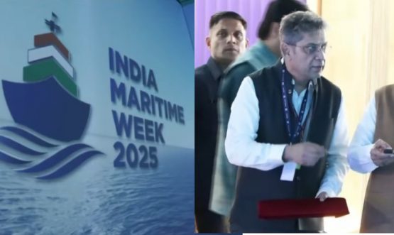 29.10.2025: पंतप्रधान नरेंद्र मोदी यांचे आज इंडिया मेरीटाइम वीक 2025 मध्ये सहभागी होण्यासाठी मुंबई येथे आगमन झाले. नेस्को एक्झिबिशन सेंटर गोरेगाव मुंबई येथे आयोजित इंडिया मेरीटाइम वीक 2025 मधील मेरीटाइम लीडर्स कॉन्क्लेव्हला पंतप्रधानांनी संबोधित केले. बंदर पायाभूत सुविधा, हरित ऊर्जा आणि संरक्षण जहाजबांधणी या क्षेत्रांतील धोरणनिर्माते, विचारवंत आणि सागरी तज्ज्ञ या कार्यक्रमात सहभागी झाले आहेत. यावेळी राज्यपाल आचार्य देवव्रत, मुख्यमंत्री देवेंद्र फडणवीस, केंद्रीय बंदरे, जलमार्ग व नौकानयन मंत्री सर्वानंद सोनोवाल, राज्यमंत्री शांतनू ठाकूर, तसेच महाराष्ट्राचे उपमुख्यमंत्री एकनाथ शिंदे आणि उपमुख्यमंत्री अजित पवार तसेच विविध देशांचे प्रतिनिधी परिषदेला उपस्थित होते.