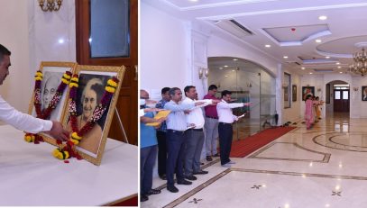 Raj Bhavan offers tributes to Sardar Vallabhbhai Patel, Indira Gandhi