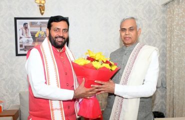 Governor meets Haryana Chief Minister