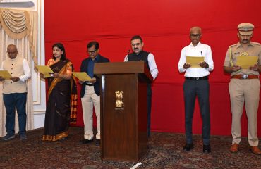 26.11.2025 : Preamble of Constitution read out on Constitution Day at Raj Bhavan
