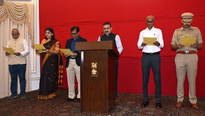 26.11.2025 : Preamble of Constitution read out on Constitution Day at Raj Bhavan