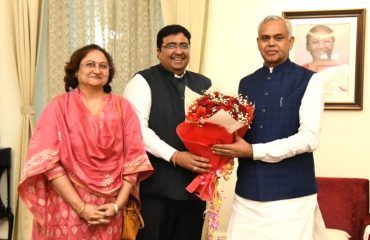 08.12.2025: State Chief Information Commissioner Rahul Pande meets Governor