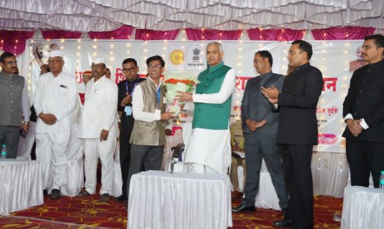 Governor attends the programme organised under the Chhatrapati Shivaji Maharaj Mahaswa Abhiyan at Pimparkhed