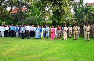 30.01.2026: Maharashtra Lok Bhavan pays tribute to martyrs on Martyrs’ Day