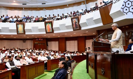 Governor addresses the Budget Session of Maharashtra State Legislature