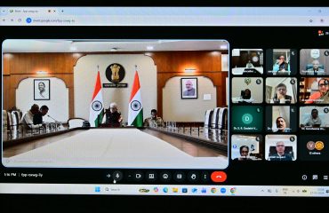 Governor interacts with the VCs of all State Public Universities through video conferencing