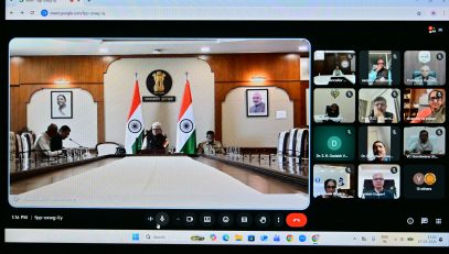 Governor interacts with the VCs of all State Public Universities through video conferencing