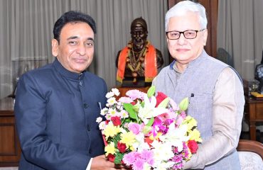 State Chief Secretary Rajesh Aggarwal meets Governor