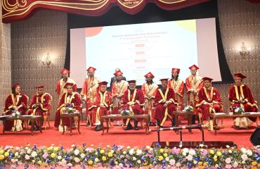 21.03.2026: Vice President of India C P Radhakrishnan presided over the first Convocation of the Ratan Tata Maharashtra State Skills University at Lok Bhavan Mumbai. Governor of Maharashtra Jishnu Dev Varma, Chief Minister Devendra Fadnavis, Deputy Chief Minister Sunetra Pawar, Minister of Skill Development Mangal prabhat Lodha, Chief Secretary Rajesh Aggarwal, ACS Skill Development Manisha Varma and Vice CHancellor of RTMSSU Prof Apoorva Palkar were present.  The Vice President presented the Best ITI awards to the Industrial Training Institutes in Latur, Aheri and Sambhajinagar and presented Gold Medals to 6 graduating students of the University. The Vice President also inaugurated an Exhibition organised by the University. The 'Say No To Drugs' Campaign was launched on the occasion.