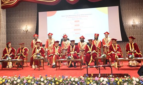 21.03.2026: Vice President of India C P Radhakrishnan presided over the first Convocation of the Ratan Tata Maharashtra State Skills University at Lok Bhavan Mumbai. Governor of Maharashtra Jishnu Dev Varma, Chief Minister Devendra Fadnavis, Deputy Chief Minister Sunetra Pawar, Minister of Skill Development Mangal prabhat Lodha, Chief Secretary Rajesh Aggarwal, ACS Skill Development Manisha Varma and Vice CHancellor of RTMSSU Prof Apoorva Palkar were present.  The Vice President presented the Best ITI awards to the Industrial Training Institutes in Latur, Aheri and Sambhajinagar and presented Gold Medals to 6 graduating students of the University. The Vice President also inaugurated an Exhibition organised by the University. The 'Say No To Drugs' Campaign was launched on the occasion.