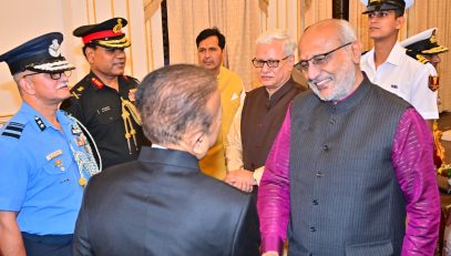 21.03.2026: Maharashtra Governor Jishnu Dev Varma hosted a tea reception in honour of Vice President C. P. Radhakrishnan, who is on a two-day visit to Maharashtra at Lok Bhavan, Mumbai. Chief Minister Devendra Fadnavis, Amruta Fadnavis, Speaker of the Legislative Assembly Rahul Narwekar, Environment Minister Pankaja Munde, Skill Development Minister Mangal Prabhat Lodha, Additional Chief Secretary Manisha Verma, Director General of Police Sadanand Date, actress Bhumi Pednekar, along with several distinguished guests from various fields, were present.

21.03.2026: Maharashtra Governor Jishnu Dev Varma hosted a tea reception in honour of Vice President C. P. Radhakrishnan, who is on a two-day visit to Maharashtra at Lok Bhavan, Mumbai. Chief Minister Devendra Fadnavis, Amruta Fadnavis, Speaker of the Legislative Assembly Rahul Narwekar, Environment Minister Pankaja Munde, Skill Development Minister Mangal Prabhat Lodha, Additional Chief Secretary Manisha Verma, Director General of Police Sadanand Date, actress Bhumi Pednekar, along with several distinguished guests from various fields, were present.