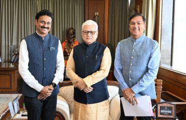 Director General and Additional Director of National Academy of Direct Taxes meet Governor