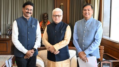 Director General and Additional Director of National Academy of Direct Taxes meet Governor