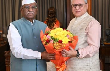 Governor of Rajasthan Haribhau Bagade meet Governor