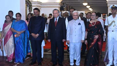 07.05.2026 : व्हिएतनाम राष्ट्राध्यक्षांचे राज्यपाल, मुख्यमंत्र्यांकडून स्वागत