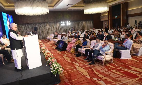 17.07.2026: Maharashtra Governor Jishnu Dev Varma presided over the Valedictory Session of the 'Digii 100 X Maharashtra' a Dialogue on Higher Education, Skills, Innovation and Start Ups at Hotel Hyatt in Pune. Minister of Higher and Technical Education Chandrakant Dada Patil, CEO of MITRA Pravin Pradeshi,  Pro Chancellor of Symbiosis International  Dr. (Smt.) Vidya Yeravdekar,  MD & CEO of Tata Projects Vinayak Ratnakar Pai, and Founder & CEO, Digii  Hemant Sahal, Vice Chancellors and Heads of Higher Educational Institutions; industry leaders, members of academia were present.