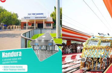 17.07.2026: पंतप्रधान नरेंद्र मोदी यांच्या ऑनलाईन उपस्थितीत आज देशातील ७७ पुनवर्विकसित अमृत रेल्वे स्थानकांचे उदघाटन संपन्न झाले. यामध्ये राज्यातील नांदुरा व बारामती या दोन पुनर्विकसित अमृत स्थानकांचे देखील उदघाटन करण्यात आले.  या कार्यक्रमाला महाराष्ट्राचे राज्यपाल जिष्णु देव वर्मा हे पुणे येथील लोकभवन येथून दुरस्थ माध्यमातून उपस्थित होते.