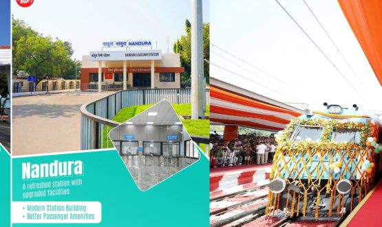 17.07.2026: पंतप्रधान नरेंद्र मोदी यांच्या ऑनलाईन उपस्थितीत आज देशातील ७७ पुनवर्विकसित अमृत रेल्वे स्थानकांचे उदघाटन संपन्न झाले. यामध्ये राज्यातील नांदुरा व बारामती या दोन पुनर्विकसित अमृत स्थानकांचे देखील उदघाटन करण्यात आले.  या कार्यक्रमाला महाराष्ट्राचे राज्यपाल जिष्णु देव वर्मा हे पुणे येथील लोकभवन येथून दुरस्थ माध्यमातून उपस्थित होते.