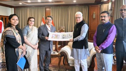 22.07.2026: महाराष्ट्र सर्कलचे मुख्य पोस्टमास्तर जनरल रामचंद्र जायभाये यांनी महाराष्ट्राचे राज्यपाल जिष्णू देव वर्मा यांची लोक भवन, मुंबई येथे सदिच्छा भेट घेतली. यावेळी त्यांनी संत ज्ञानेश्वर महाराजांच्या ७५० व्या  जयंतीनिमित्त जारी करण्यात आलेले 'कस्टमाइज्ड माय स्टॅम्प' असलेला फोटो अल्बम तसेच  भगवान बुद्ध महापरिनिर्वाण आणि महात्मा गांधी यांच्यावरील 'मिनिएचर शीट्स' असलेला फोटो अल्बम राज्यपालांना भेट दिला.  
महाराष्ट्र सर्कलच्या टपाल सेवा संचालिका (मुख्यालय)  सिमरन कौर आणि मुंबई पश्चिम विभागाच्या वरिष्ठ टपाल अधीक्षक  आस्था जैन या देखील यावेळी उपस्थित होत्या.