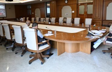 24.07.2026: Governor Jishnu Dev Varma presided over a meeting of officials of Tribal Development Department on 
