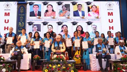 Governor presides over the Convocation of the MUHS