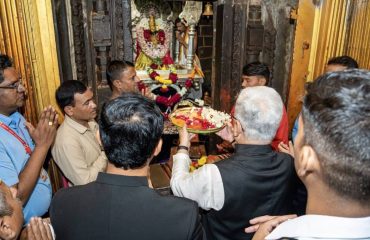 राज्यपाल जिष्णु देव वर्मा यांनी घेतले श्री तुळजाभवानी देवींचे दर्शन