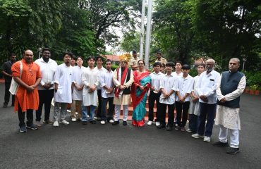 Nagaland students sing Vande Mataram in Pune