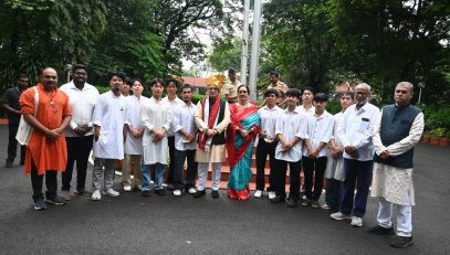 Nagaland students sing Vande Mataram in Pune