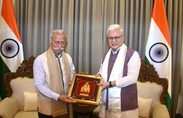 29.08.2026 : अरुणाचल प्रदेशच्या राज्यपालांनी घेतली महाराष्ट्र राज्यपालांची भेट