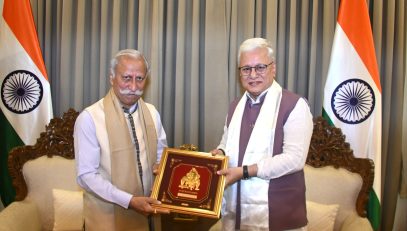 29.08.2026 : Governor of Arunachal Pradesh meets Governor of Maharashtra