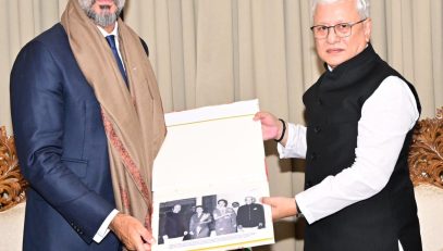 13.09.2026: Maharashtra Governor Shri Jishnu Dev Varma today welcomed His Highness Prince Rahim Aga Khan V, the 50th hereditary Imam of the Shia Ismaili Muslims and Chairman of the Aga Khan Development Network (AKDN), at Maharashtra Lok Bhavan, Mumbai.