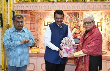 24.09.2026 : Governor visit CM residence for Ganesh Darshan