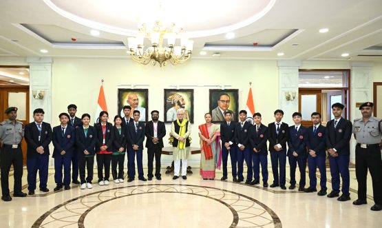 06.10.2026 : Governor Jishnu Dev Varma Interacts with Students of Assam Rifles Public School