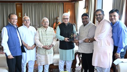 05.10.2026 : Group of office bearers of Swadeshi Jagran Manch met Governor