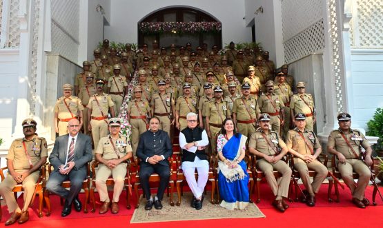 09.10.2026 : Governor presents Police Medals to 103 Police Officers, Personnel at Investiture Ceremony