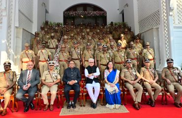 09.10.2026 : Governor presents Police Medals to 103 Police Officers, Personnel at Investiture Ceremony