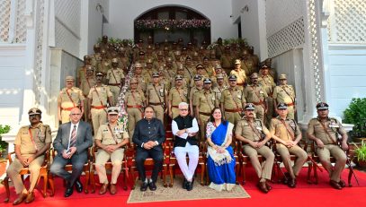 09.10.2026 : Governor presents Police Medals to 103 Police Officers, Personnel at Investiture Ceremony