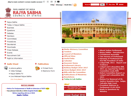 Rajya Sabha Secretariat, Delhi