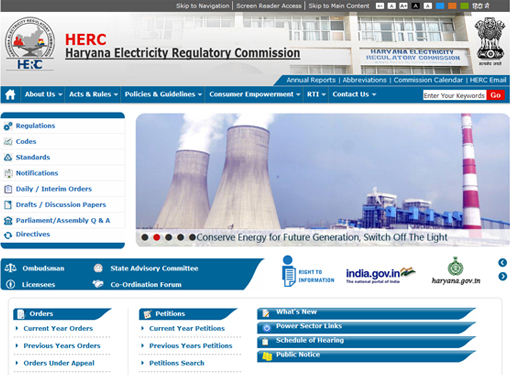 Haryana Electricity Regulatory Commission (HERC)