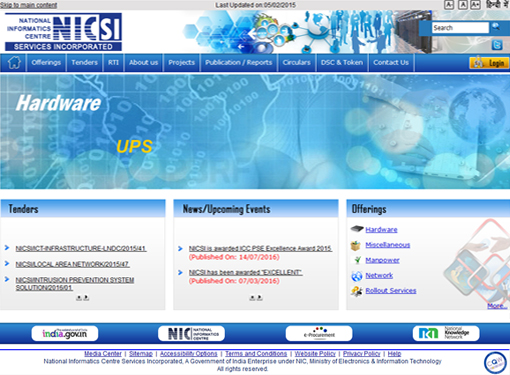 National Informatics Centre Services Inc., New Delhi