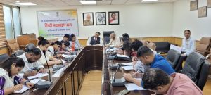 भारत का विधि आयोग में निबन्ध प्रतियोगिता के साथ हिंदी पखवाड़ा का शुभारम्भ