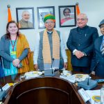 Interaction with Officers & Facilitation of essay writing winners mark the special event