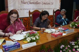 Signing of Memorandum of Understanding (MoU) between the 23rd Law Commission of India and National Law University, Jodhpur on 16.08.2026 for collaboration.