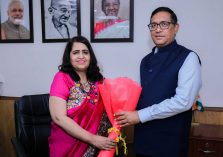 Welcome of Adv. Hitesh Jain by the Member Secretary;?>